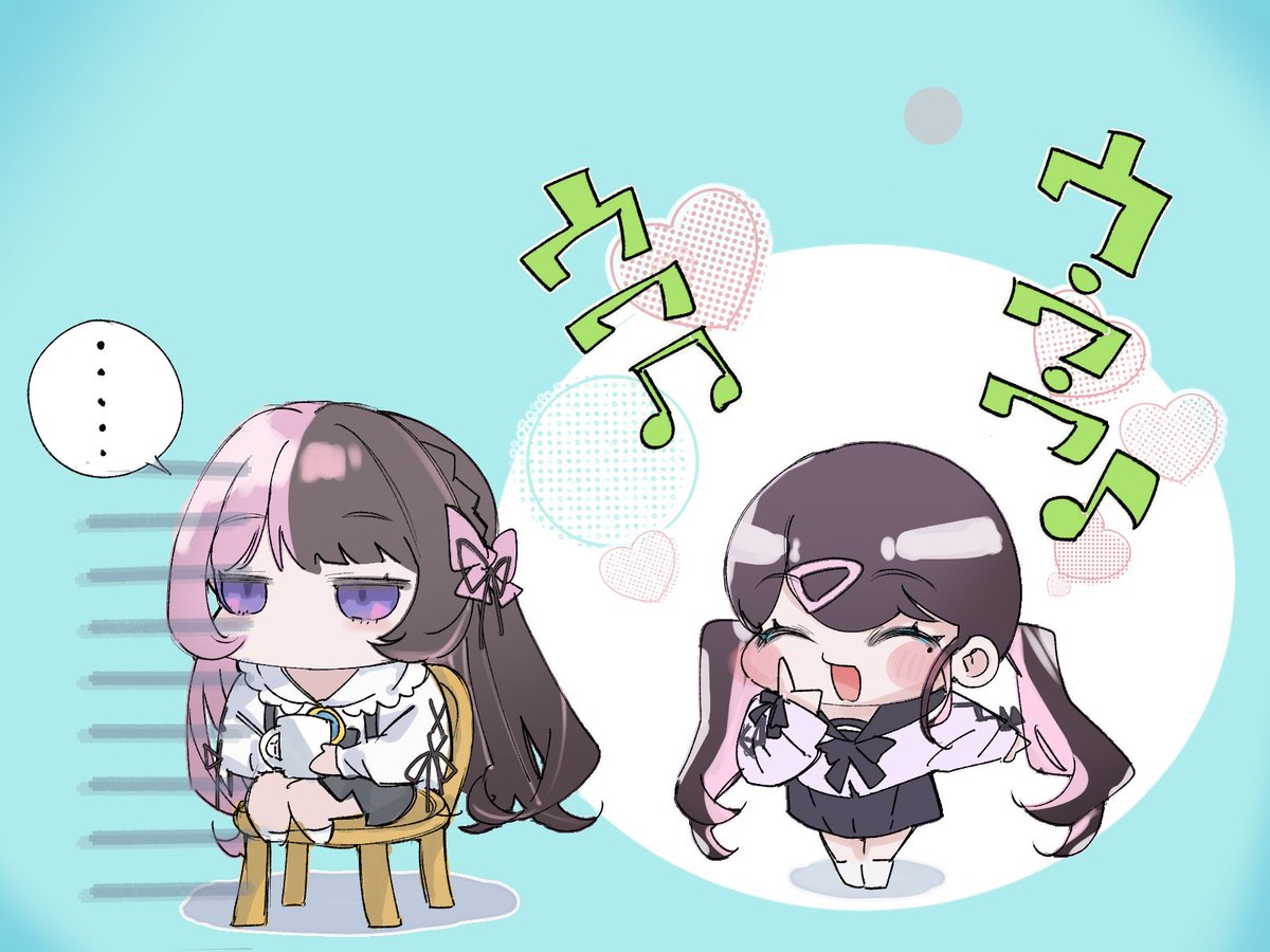 jagaimoaisiteru's tweet photo. ウワワウワ♫　#なずなーと #ひなのの絵なの https://t.co/reBYajdVz2