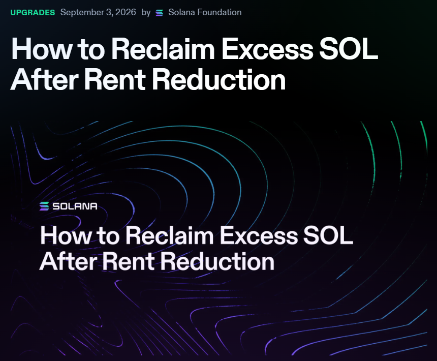 0xAlexin's tweet photo. stop

there’s no airdrop from any project, just pointless posts lol

that $319M is SOL already deposited as rent in accounts, which is becoming reclaimable thanks to Solana’s latest update

so it’s basically a reclaim/refund of excess SOL previously locked as rent deposits ☝️🤓

enough with the pointless speculation, mate