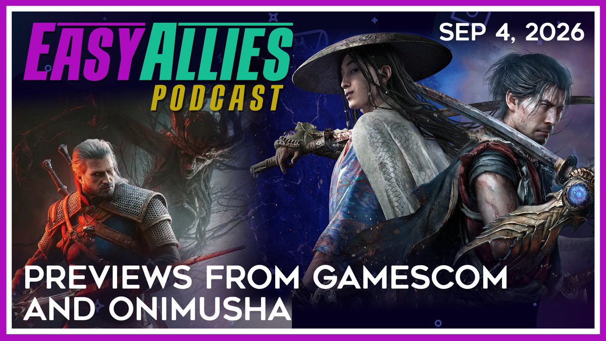 EasyAllies's tweet photo. It's about as stacked as stacked weeks get. Huber's thoughts on GTA VI, Loads of gamescom previews, State of Play, Onimusha, Mortal Shell 2, Resonance, and a whole lot more.

https://t.co/TFt5nH38e9 https://t.co/0WJZGQrnRO