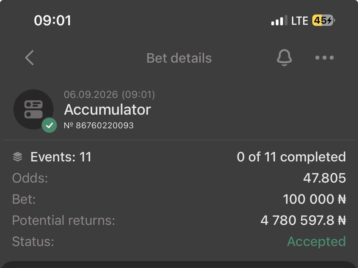 Chieforacle11's tweet photo. 48  odd tossing 🥶🥶🥶🥶
Lets win this on betwinner 

Booking code —E1ASB

REGISTER with my link to get bonus

Sign up here 👉:https://t.co/RDWjr2OD99 https://t.co/eB3gfpTPZK