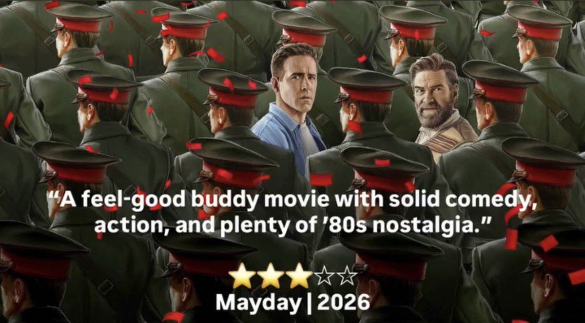 ICHIFANTASY's tweet photo. Mayday 2026 #AppleTv follow me for more movie reviews https://t.co/NZb4tpnZWq