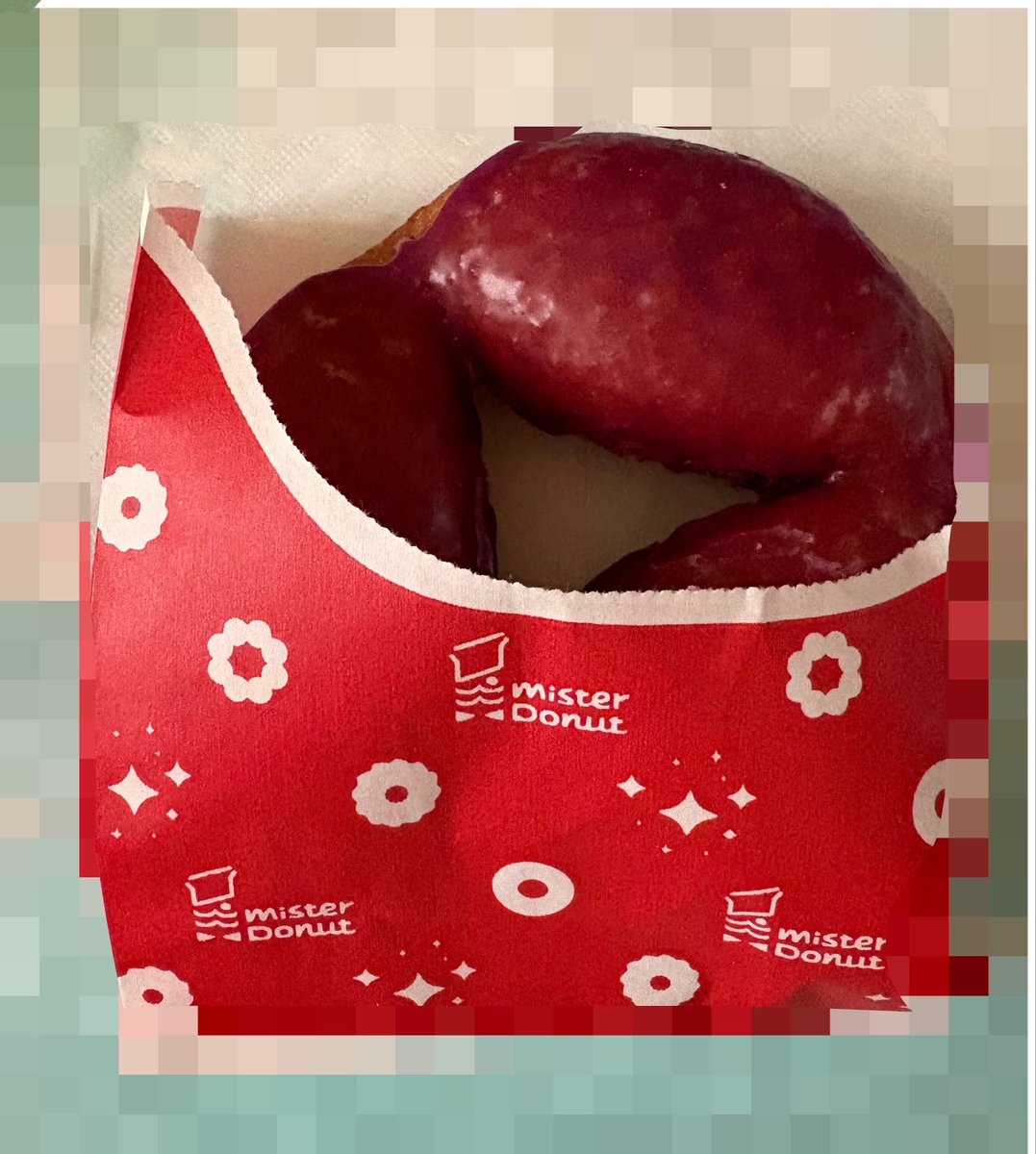 hoshi_ugetsu's tweet photo. ミスドで
さつまいもドーナツ🍩買った！
おいしかったよー

#ミスタードーナツ
#星雨月の日常 https://t.co/lhPTrT4SSy