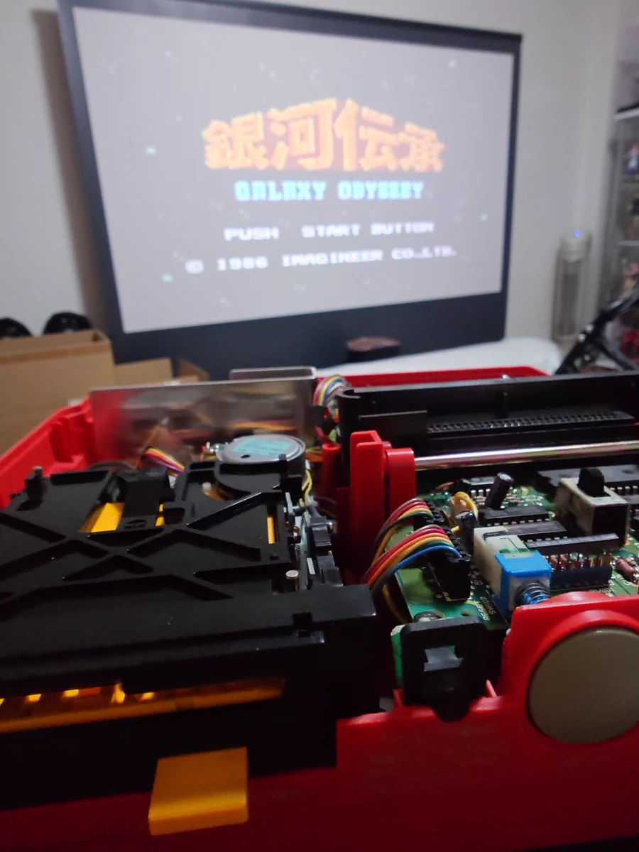 H8】ツインファミコン 箱付き 【ジャンク】 ジャンク】貴重なツイン