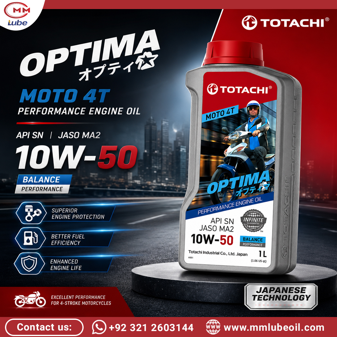 ChuMatsuilm's tweet photo. Power every ride with TOTACHI OPTIMA MOTO 4T 10W-50. Engineered for superior protection, smoother performance, and long-lasting reliability, so your bike performs at its best on every journey. https://t.co/wPsirYc4Hw