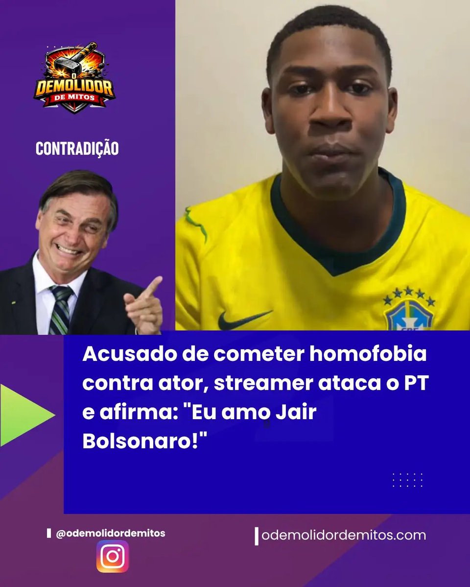 NestorCavalcan4's tweet photo. Autor de ato de homofobia contra ator da Globo, é bolsonarista. Novidade? https://t.co/Lx4srIAcaY