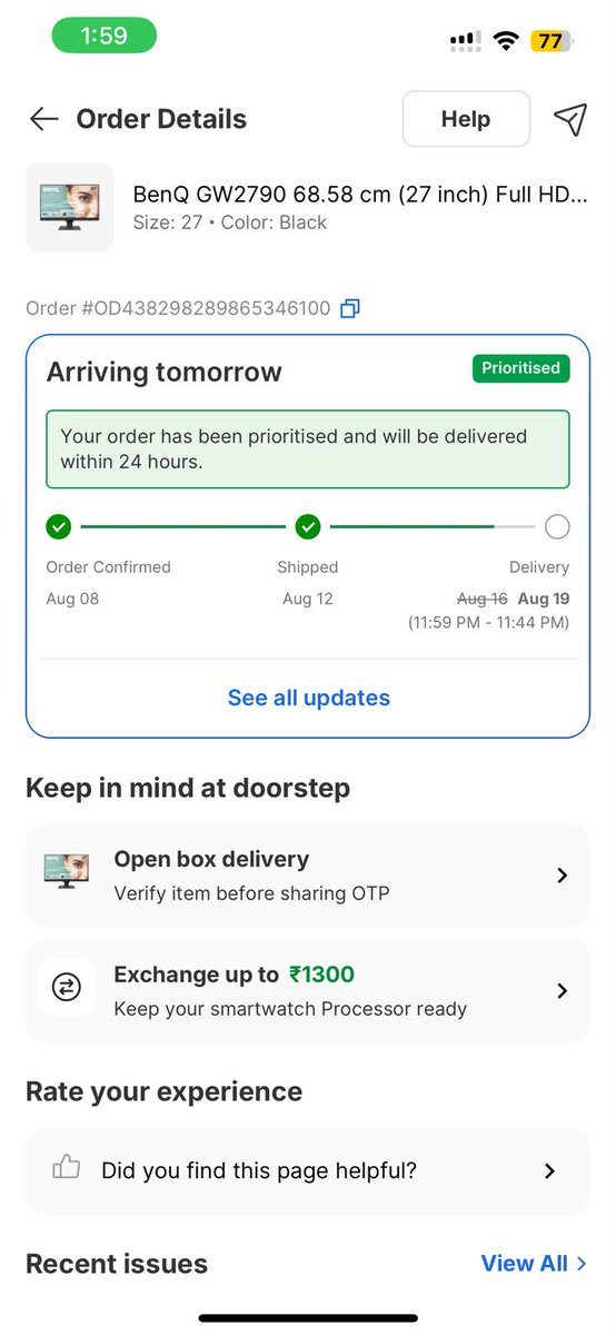 TirthaniDishank's tweet photo. @bavoria_1998 @jagograhakjago @Flipkart @flipkartsupport @consaff Bhai mai offline hi lena chalu kr diya h bhut jhaatu hai flipkart inko koi darr nhi h court case bhi krogy apna time waste h consumer form bhi kisi kaam k nhi h mere har baar cancel kr dete h utha k products https://t.co/vj5ba5gdKI