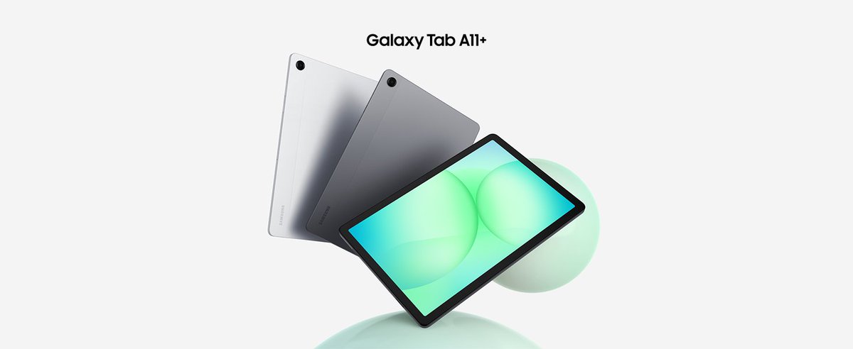 hitech_mediainf's tweet photo. La Samsung Galaxy Tab A11+ WiFi Écran LCD FHD+11"90Hz 6GoRAM+128GoROM 4 HP Dolby Atmos Chargeur Rapide 25W Inclus CPU Dimensity 7300 cam arrière 8MP selfie 5MP batterie 7040mAh Wifi5 BT5.3 Version FR
Est en vente flash au prix de 269€.
Lien d'achat: https://t.co/124NybtNb3 https://t.co/t1eKJY9s1Q