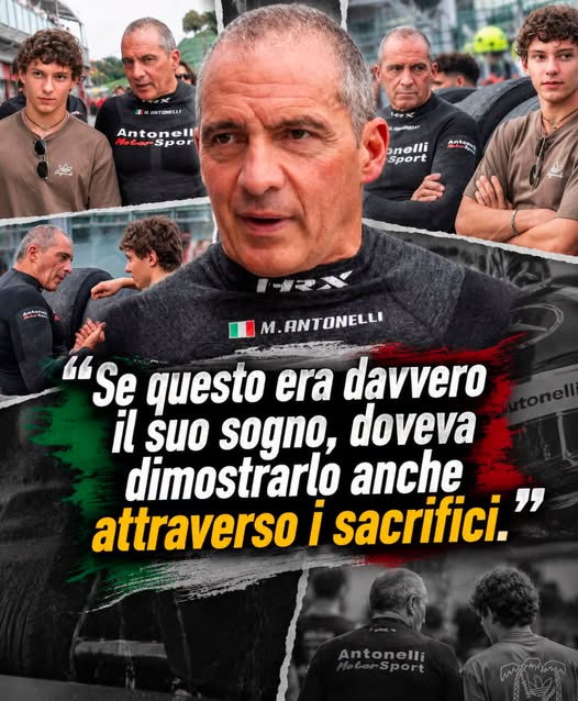 pierpi13's tweet photo. “Io sono suo padre. Prima ancora che il suo primo tifoso.
Non ho mai imposto a Kimi di fare il pilota. Gli ho sempre chiesto una cosa: se questo era davvero il suo sogno, doveva dimostrarlo anche attraverso i sacrifici.
Tra noi c’era un patto familiare: andare bene a scuola. Quando l’ho visto partire per le gare portandosi dietro i libri, persino quando correva in Formula 2, ho capito davvero quanto fosse grande la sua dedizione per questo sport.
La Formula 1 non l’abbiamo mai vissuta come un obiettivo da raggiungere a ogni costo. Il motorsport faceva semplicemente parte della nostra vita. Poi è arrivata questa possibilità, grazie al talento che Kimi ha dimostrato e anche alla fortuna di incontrare una Mercedes che ha deciso di credere in lui.
Io, però, continuo a ripetergli le stesse cose di quando era un ragazzino: essere sempre umile e critico con se stesso.
Perché anche adesso che tutti guardano il pilota, io continuo a vedere mio figlio.
Sta facendo un bellissimo percorso, ma la strada è ancora lunga. Deve crescere, imparare, sbagliare e migliorare. Non penso ai titoli e non voglio fare proclami: una gara alla volta, esattamente come abbiamo sempre fatto.
E se oggi dovessi esprimere un desiderio per lui, non partirei dalle vittorie.
Gli auguro prima di tutto la salute. Poi gli auguro di rimanere quello che è: dolce, generoso e capace di fare ciò che ama il più a lungo possibile.
Perché alla fine, dietro un casco, una monoposto e un sogno diventato enorme, per un padre rimane sempre la stessa cosa: suo figlio.”
Marco Antonelli, padre di Kimi.
