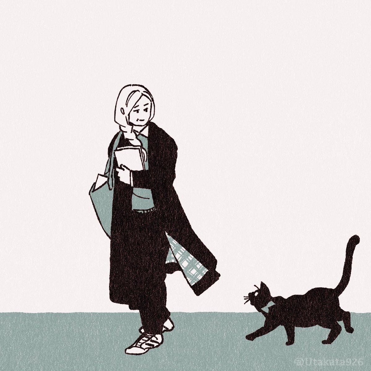 Utakata926's tweet photo. 🐈‍⬛ https://t.co/AhOwwyO93r