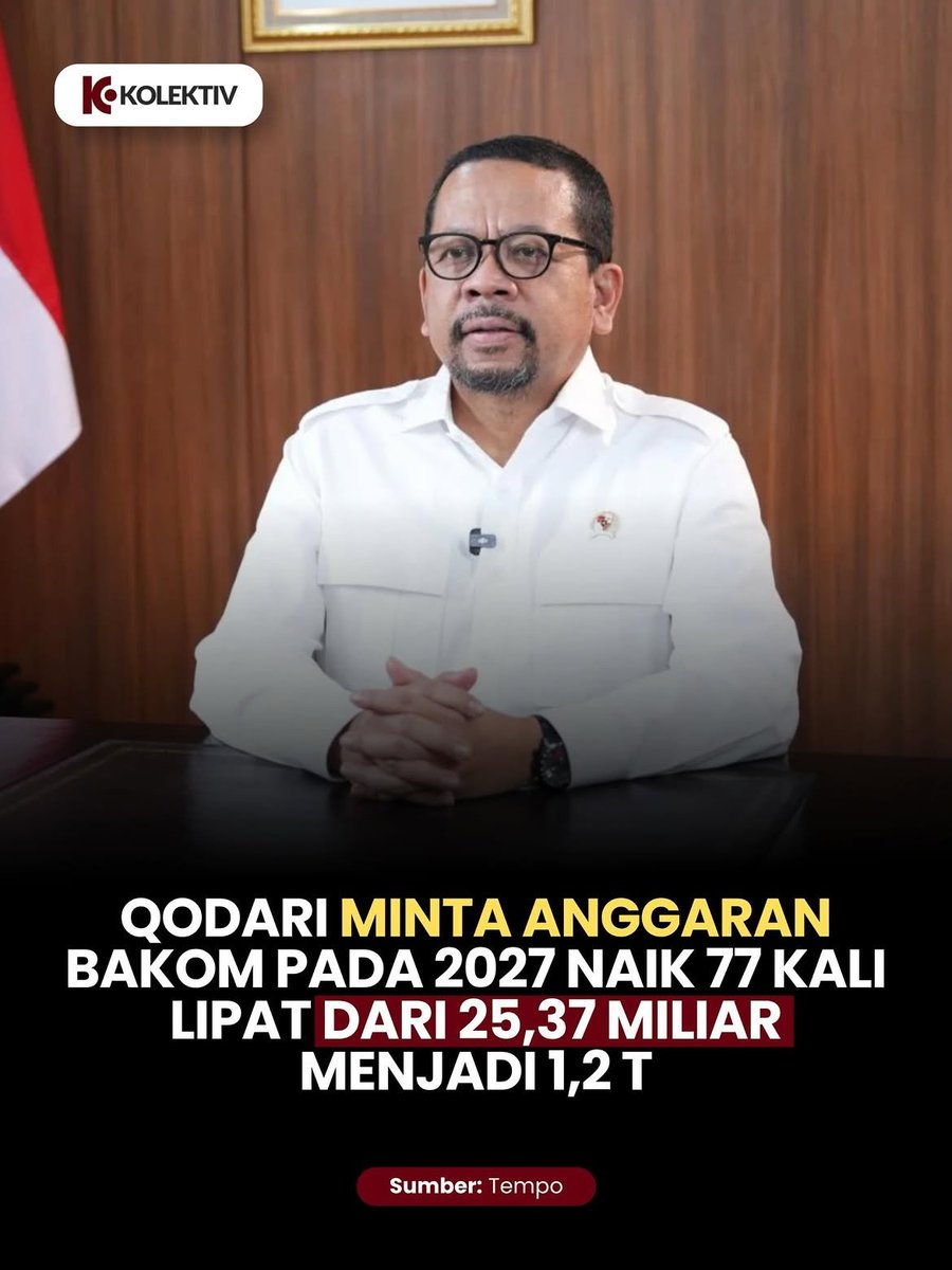 girikedaton_'s tweet photo. Kenapa 77 kali lipat, sekalian 100 atau 200 kali lipat biar gak tanggung, siap-siap Rakyat Indonesia Pajak kemungkinan akan terus di naikan. https://t.co/02tTu4Opft
