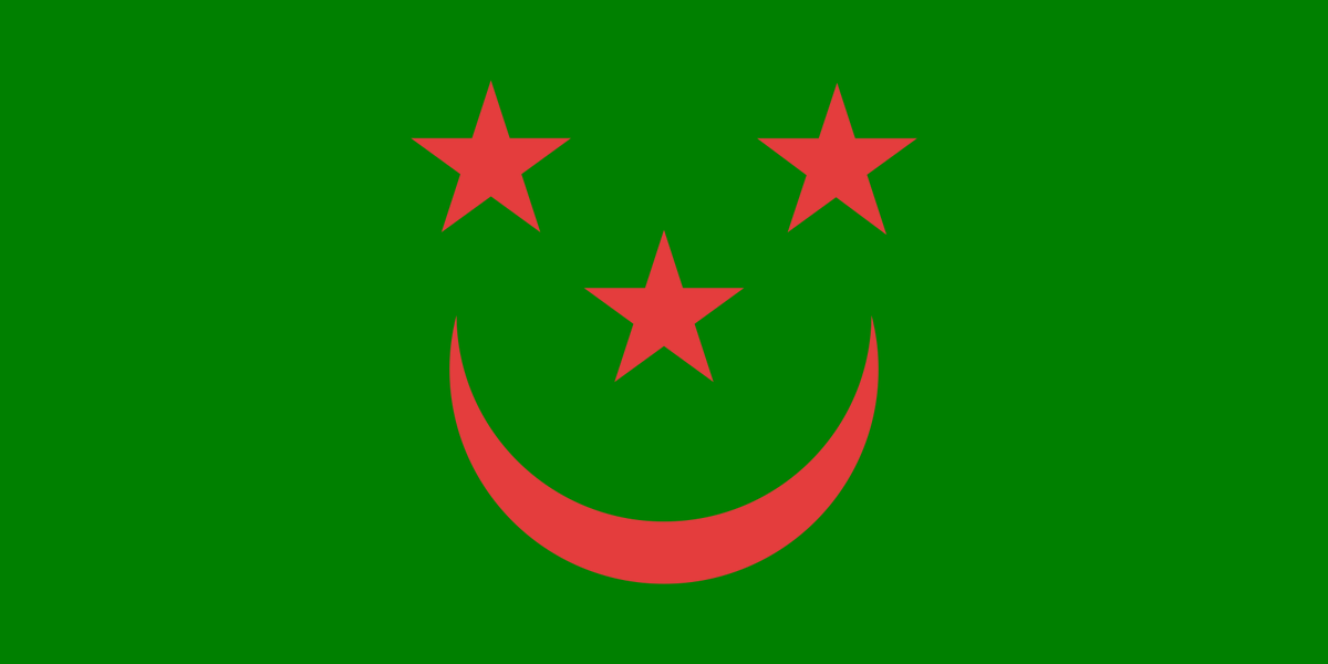 FlagsMashupBot's tweet photo. Special edition 

North Caucasian Emirate
+
Narnia
=
North Caucasian Narnia: https://t.co/qwZzJVArrC