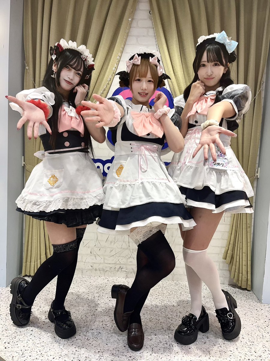 osu_maidreamin's tweet photo. お月様お給仕開始しました🏰♡

本日‼️
むぎちゃんBD当日です‼︎🎂💖沢山のお祝いお待ちしてます🎶
初めてさんのご入国も大歓迎です❣️

たくさんのご主人様・お嬢様のご入国待ってるにゃん😻🎀
#めいどりーみん #メイドカフェ　#大須 https://t.co/W9H2NdG5gv