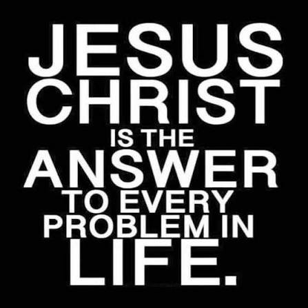 InnocentByabag5's tweet photo. Christians believe that Jesus Christ is the ultimate answer to the world's problems because he provides spiritual peace, forgiveness, and eternal hope. https://t.co/mO2l44ghpH