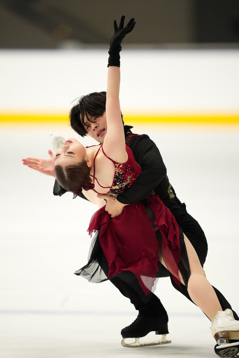 AxelQuadruple's tweet photo. 〈 #木下グループ杯2026 〉

アイスダンス
FD

#紀平梨花
#西山真瑚
RD 61.37（8）
FD 95.49（9）
TOTAL 156.86
8th

Photo by Joe Kobashi

#KinoshitaGroupCup
#figureskate
#RikaKIHIRA
#ShingoNISHIYAMA https://t.co/li9xmFRAlx