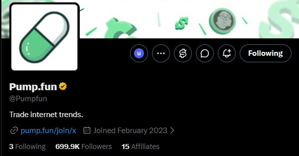 notHidro's tweet photo. Pumpfun's ENTIRE slogan is literally a meme in itself.

Trade Internet Trends shortened is TIT and is sitting at 35k market cap, This is a generational slow cook. https://t.co/Ni0Apy3tsD