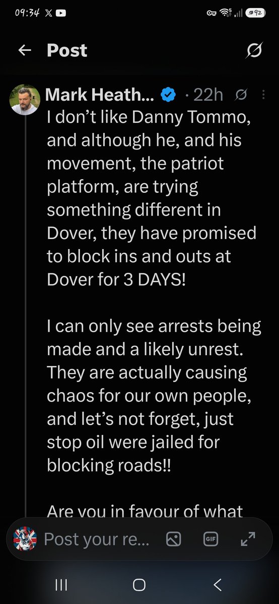 PeachyPatriotUk's tweet photo. If this twat can get 48k followers... why the fuck can't I? ๐คฃ๐คฃ
In less than 24hrs, he's gone from this โฌ๏ธ to "Rupert Lowe has definitely taken the correct stance on this blah blah blahhhh"
What a tool #cuntoftheday
#pickalane #weak #hypocrite #backpedal https://t.co/YTWVywCka3