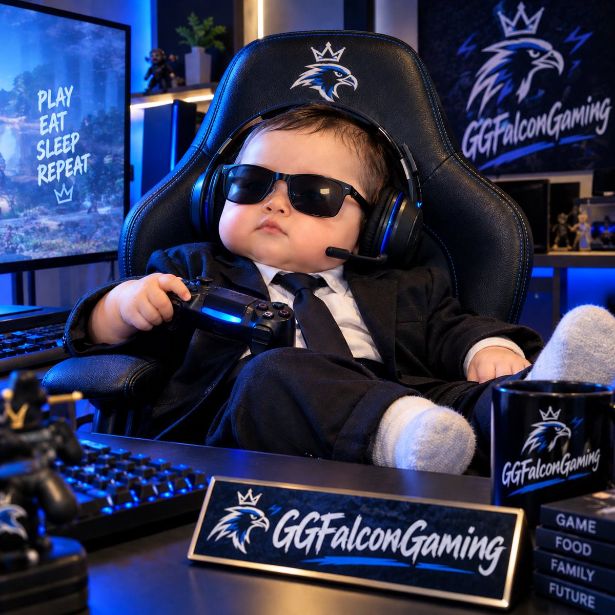 GGFalconGaming's tweet photo. 【大事なお知らせ】
この度、オーナーの@kikuragameに子供が産まれたため、オーナー���後任として@GGF_SuperOwnerが務めることなったことをお知らせいたします。
これからは親子でチームを築いていく形となります！
皆様、これからも変わらない温かい応援のほど、よろしくお願いいたします☺️ https://t.co/mWkZqG2pxF