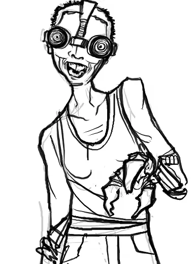 Bravvyy_Art's tweet photo. Human m2 mimic but its like actually a weird demented clone of Fiona now instead of David bc idk why I didn't think of that before #fnaf #secretofthemimic https://t.co/yRu3az8bMU