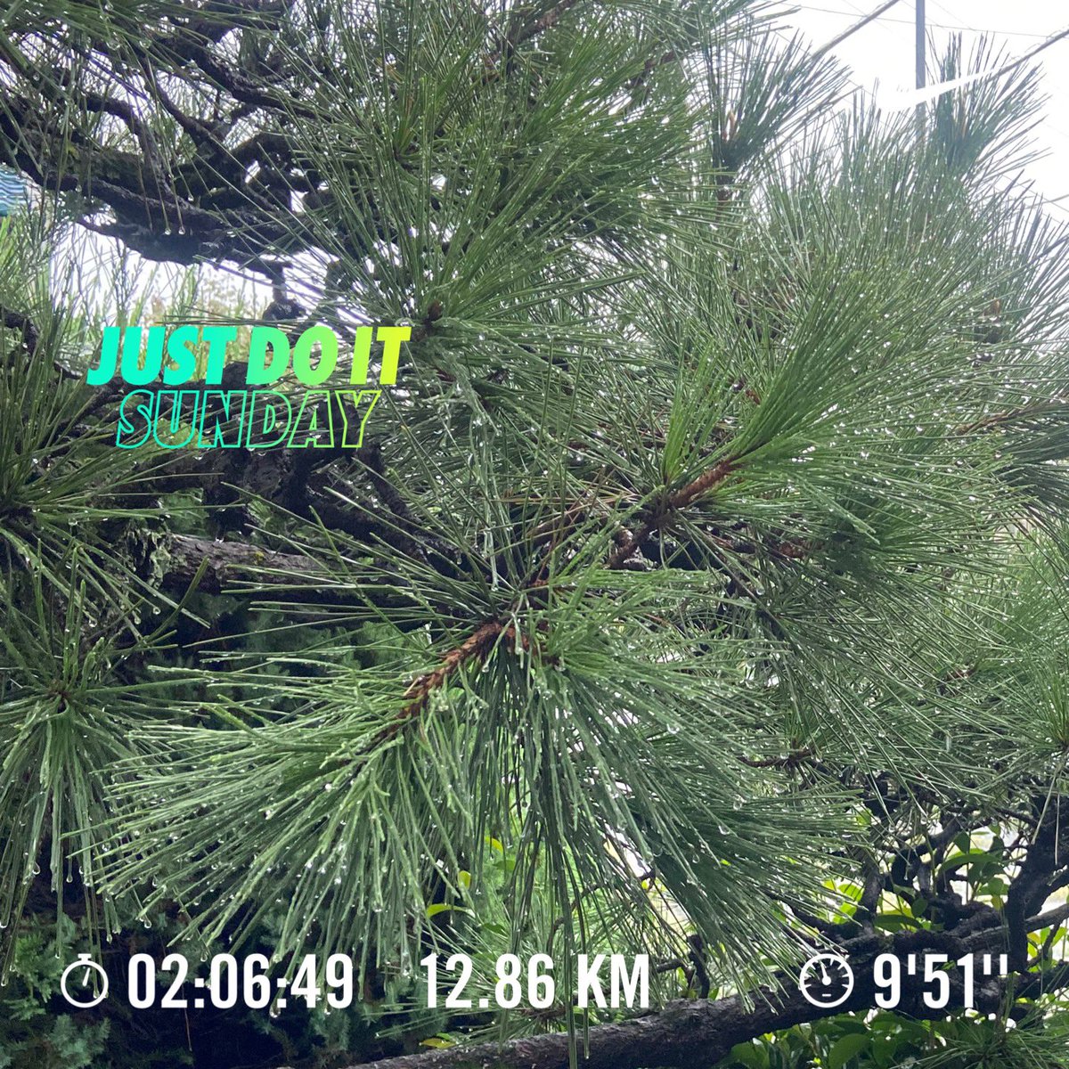 AkaOK's tweet photo. Nike⁠ Run Club アプリで 12.86 km を歩きました
#JustDoItSunday 
#NRC
アメ ニハ マケル https://t.co/os5M2ToW86