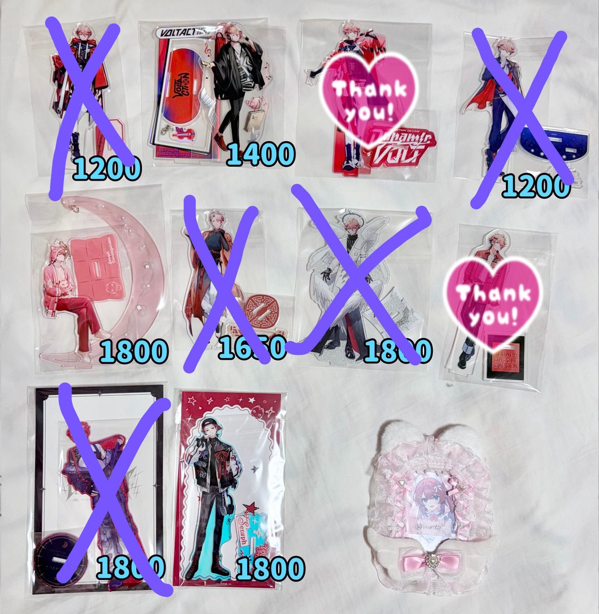yupil0's tweet photo. @0oxo0_am_ ☆はじめまして、こんばんは。検索よりお声掛け失礼いたします。
当方画像のものを所持しております。画像記載額にて買取いただけるものはありますでしょうか。
できるだけ早めに整理したいためご希��であればお値下げも可能です◎
何卒ご検討よろしくお願いいたします。🩷 https://t.co/jnMME97m48
