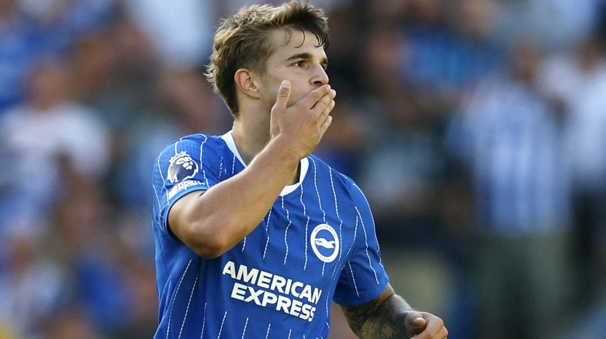 AndrewJames1901's tweet photo. Congratulations to Luka Vušković on scoring his first Premier League goal yesterday! 👏🏻💙🤍
Already looks like a top class player! ⭐️
#Brighton #BHAFC https://t.co/NSl5INKbyu