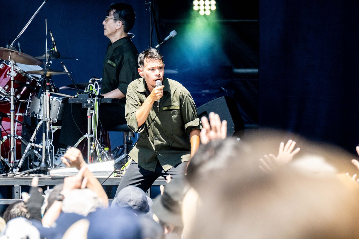 TESTSET_2022's tweet photo. Photos by 河上良

@opk_official
#TESTSET
#OPF2026 #ワンパークフェスティバル
#砂原良徳 #LEO今井 #白根賢一 #永井聖一 https://t.co/M7x5n1RGnf