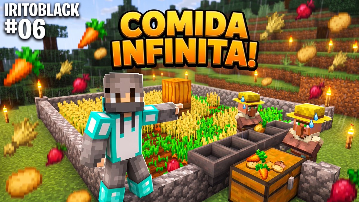 northayme's tweet photo. IRITOBLACK #06 /   Farme automática de comida https://t.co/R1IYc4QMhX via @YouTube https://t.co/q640i1LJxY