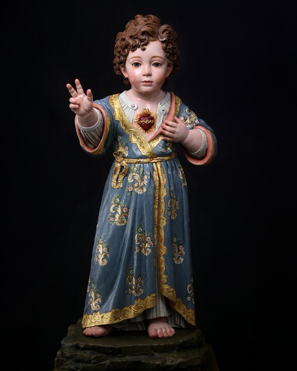 mbautistagamaza's tweet photo. •Última Obra: Sagrado Corazón de Jesús Niño para la Parroquia del Espíritu Santo de Mairena del Aljarafe, Sevilla.

#imagineria #artesacro #tdscofrade https://t.co/BEojLCESYX