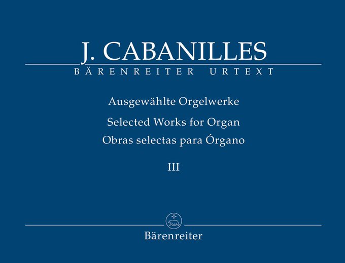 Baerenreiter's tweet photo. On this day in 1644 Juan Bautista José Cabanilles was born

He is thought by many to be the greatest Spanish Baroque composer. Here we can see editor Miguel Ripoll checking out the manuscripts and making any final corrections to his organ works which are published by us https://t.co/uIvmUBOKUY