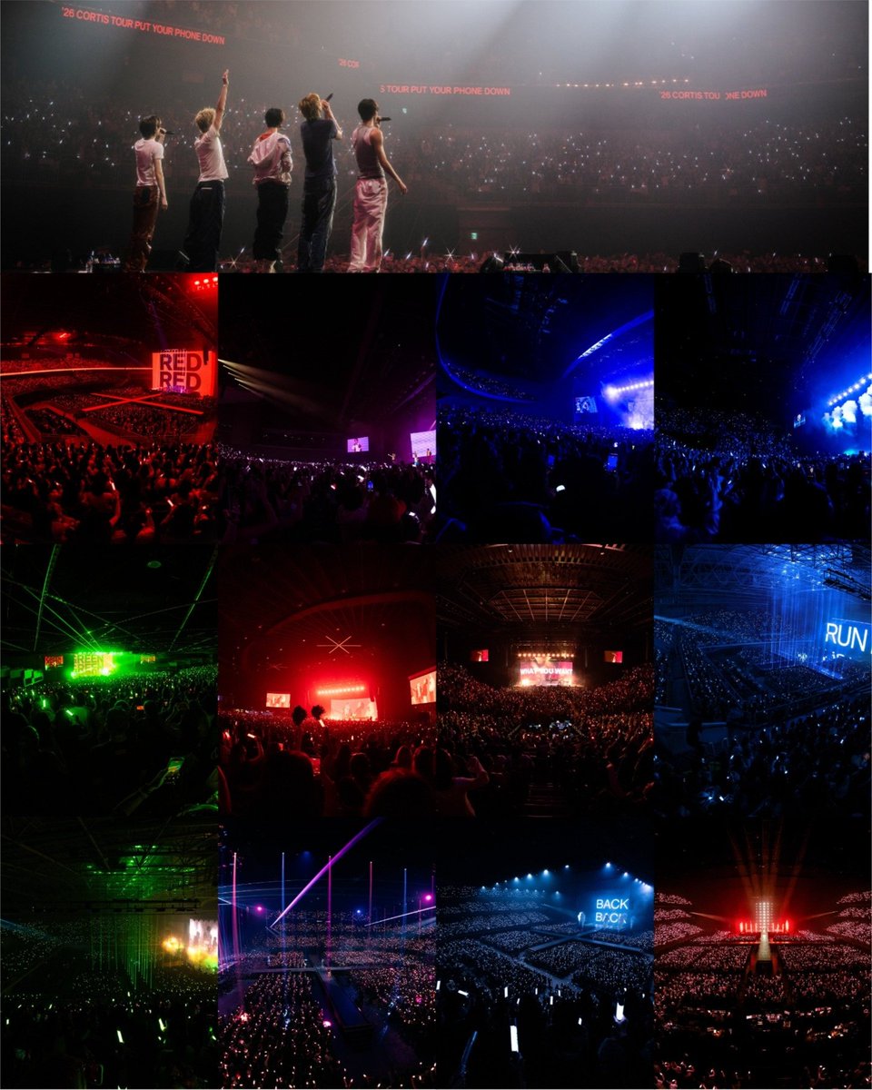 thecoers's tweet photo. On June 1, CORTIS announced their first-ever concert tour, PUT YOUR PHONE DOWN, becoming one of the fastest K-pop groups to launch a tour after debut. At the time of the announcement, the group was only NINE months old, and when the tour officially began in July, CORTIS had not yet celebrated their first debut anniversary.

During ticket sales, visual queue numbers reportedly peaked at around 500,000 people. Every show across all tour stops sold out, with many fans expressing frustration over BIG HIT Music's decision to book relatively small venues despite CORTIS' rapidly growing demand.

The 2026 CORTIS TOUR: PUT YOUR PHONE DOWN visited nine cities across South Korea, North America, and Japan, including Incheon, Toronto, New York, Atlanta, Irving, Los Angeles, San Francisco, and Kanagawa. The tour concluded after 14 shows, all of which were completely sold out.

One of the highlights of the tour was the introduction of exclusive performances that reflected each region. During the North American tour, CORTIS performed "MOTION", bringing the track to concert audiences following its live debut earlier in the summer.

For the South Korean finale and Birthday Party concerts in Seoul, the group surprised fans with the live performances of "PACK IT UP" and "MONEYMONEYMONEY," two unreleased songs that would later be officially released as part of GREENGREEN_playextended.

Meanwhile, JAPAN witnessed "NANI", a special track performed exclusively in the country, making the final stop of the tour even more memorable for local fans.

In addition to the live concerts, CORTIS expanded the tour experience through a worldwide live viewing of the Los Angeles show, as well as Weverse livestreams for the Incheon concert, the Birthday Party in Seoul, and the final show in Kanagawa.

Across its 14 sold-out shows, the tour generated impressive numbers for a rookie group's first global tour. Estimated attendance surpassed 100,000 fans, while gross ticket revenue exceeded $10 million (Note:  This is only an ESTIMATED! The list will be released by BH later on). The total revenue is expected to be significantly higher when factoring in official tour merchandise, cinema live viewings, and online livestreams.

As one of the fastest-rising acts of the FIFTH generation, CORTIS has demonstrated remarkable global demand less than a year after debut. The success of PUT YOUR PHONE DOWN highlights the group's rapidly expanding fanbase and growing influence worldwide. With their first tour now concluded, expectations are already high for an even larger world tour in 2027.

COERs, are you ready for what's coming next?

#CORTIS #코르티스