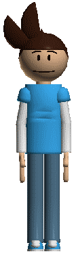 RookiemanReal's tweet photo. God i forgot how terrible this model looks. And this version of the rigging as well. 

The shoulders dislocates when the arms are raised down. (reminder i fixed this problem) 

And the model itself is just off in general. 
Like it's not even me.

I'm glad i remodeled you. https://t.co/rA17HBCgkH