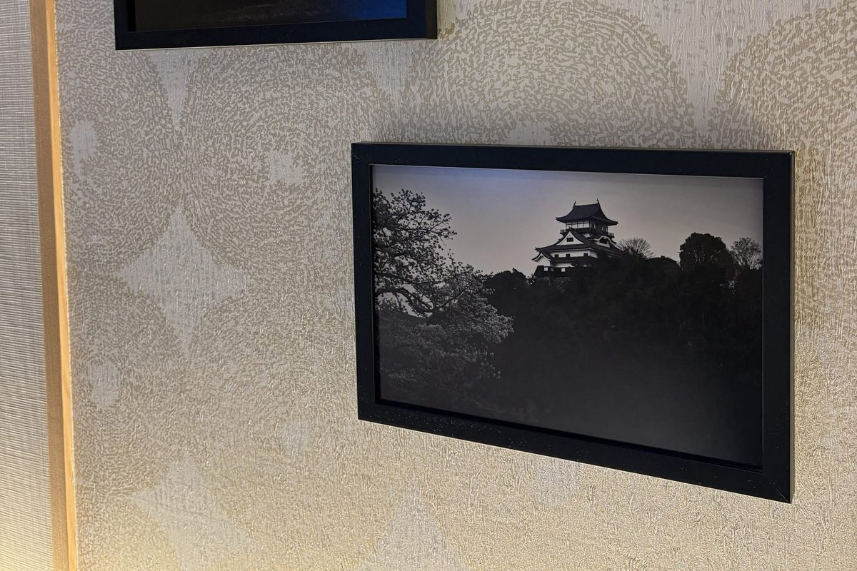 HotelInuyama's tweet photo. 壁を彩っているのは、犬山の美しい風景を切り取ったアート写真🖼

お部屋ごとに異なるアートが飾られているので、何度訪れても「新しい犬山」の発見があるかもしれません。 https://t.co/dBzGYWu27q