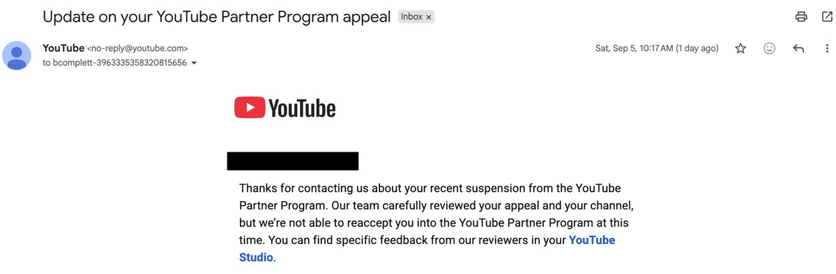 Faze_Automation's tweet photo. My YouTube appeal got rejected but my appeal video still shows 0 views. 

No real human ever watched it. @TeamYouTube please have an ACTUAL PERSON review this. https://t.co/1m25LBZfk2