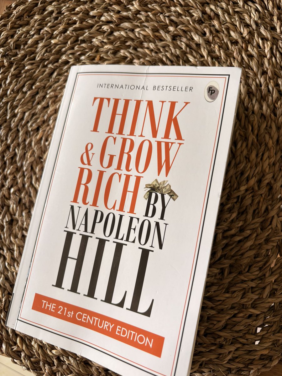 underdogsvc's tweet photo. Long overdue.
After years of building, failing, taking risks and figuring things out the hard way…I’m finally picking up this one.
Maybe growth isn’t always about learning something new. Sometimes it’s about finally understanding what you already know.

#ThinkAndGrowRich #Entrepreneurship #Mindset