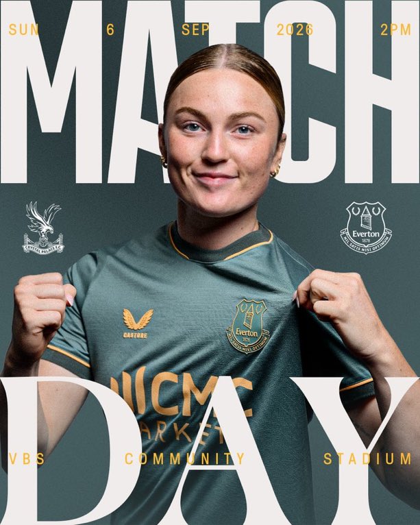 Everton_Japan's tweet photo. 🔹─── MATCH DAY ───🔹
Crystal Palace vs Everton
26/27WSL開幕!
Phelan体制で初のフルシーズンへ。新加入9名を迎え、どんなフットボールを見せてくれるのか!
ジャパートンの活躍にも期待🇯🇵
⌚️ 22:00 JST Kickoff
📍 VBS Community Stadium
📺 YouTube
https://t.co/rOPWcHvZwN
#EFC https://t.co/0ZJ1nwADRn