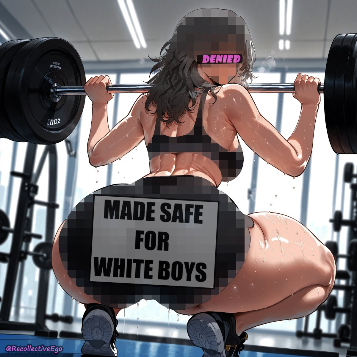 BubbleGumGeek's tweet photo. I will never understand losers obsession with pixels and censored porn~ at that point just jerk off to a brick wall

Honestly, knowing how disgustingly pathetic ya'll are, you'd probably picture that wall getting dicked down by BBC lol https://t.co/SqLMchMia6