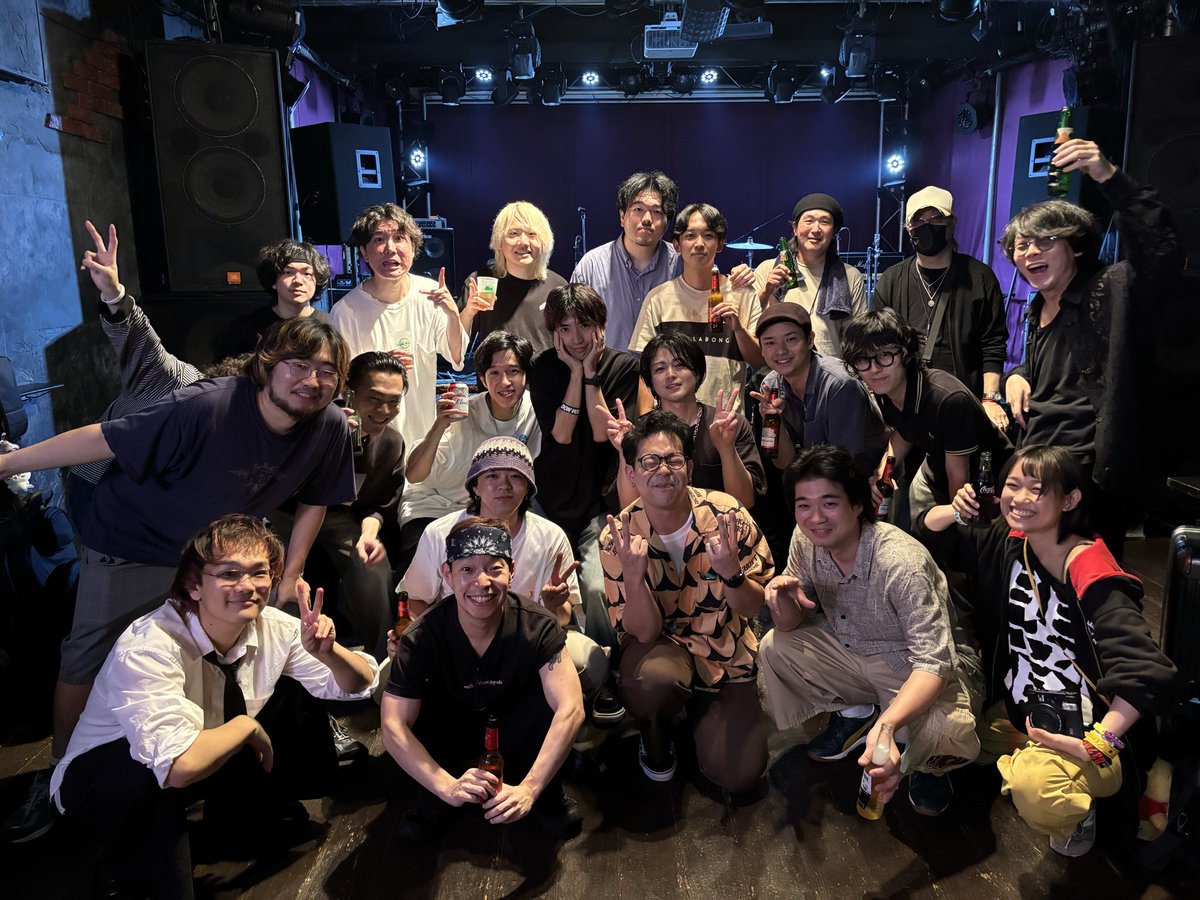 big_ball_jun's tweet photo. 勝田成仏GIG第1回ありがとうございました！👼
素敵な音楽と人達に囲まれて幸せを感じたイベント1日目になりました！
みんなカッコよくて成長を感じられて感慨深かったです！
これからも、みなさんよろしくお願いいたします🙏
本当にありがとうございました！
次は9/8(火)第二回お待ちしております🙇‍♂️ https://t.co/8iy63hxhCS