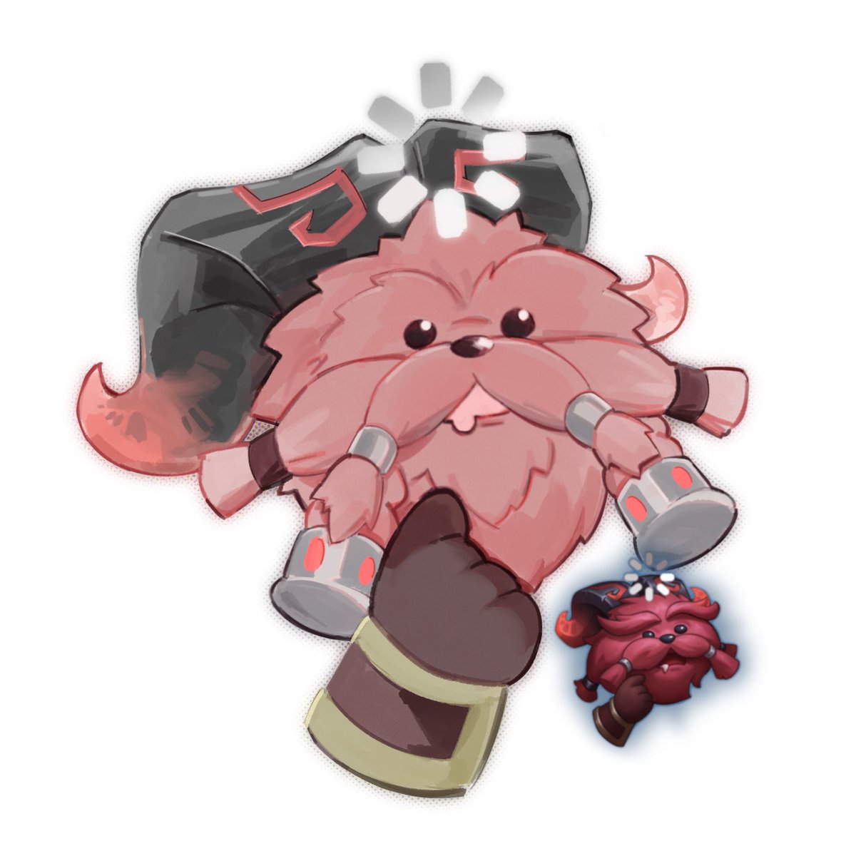 nakiyande's tweet photo. Ornn love❤️‍🔥 #Ornn #artoflegends https://t.co/8BJhWRpiIM