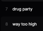 nicxO912's tweet photo. @Furious_George6 i'll take way too high &amp; drug party 🥹 https://t.co/LrQj5nDS8n