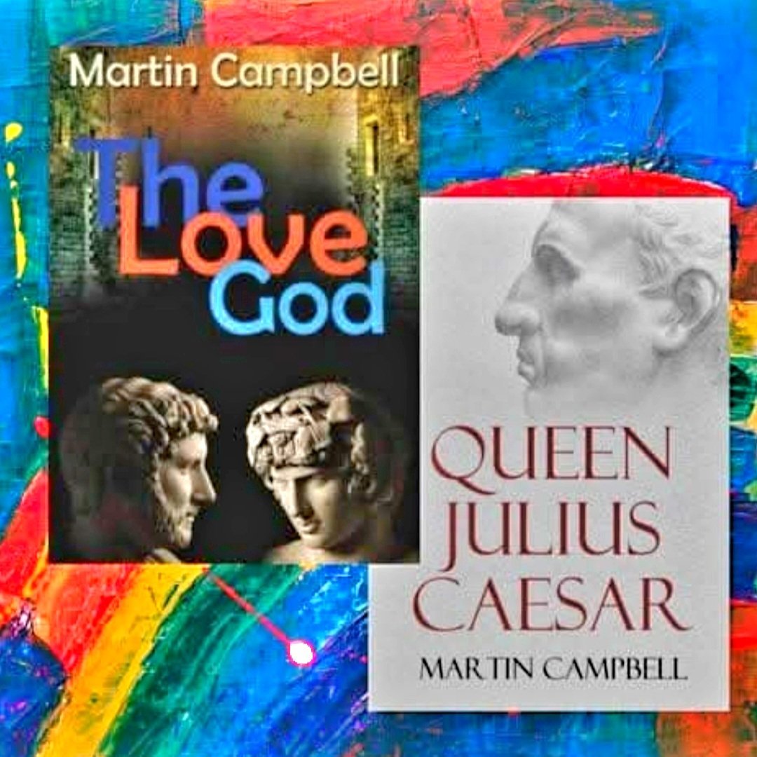 antinousgaygod's tweet photo. 🪷📚  6 Sept is #ReadABookDay: You loved "The Love God," #MartinCampbell 's historical novel about the life of #Antinous. Now you must read his novel about the early life of #JuliusCaesar entitled "Queen Julius Caesar." Order here: https://t.co/e9Z0rQZ2FH 📚🪷 https://t.co/PIKDjUxZ57