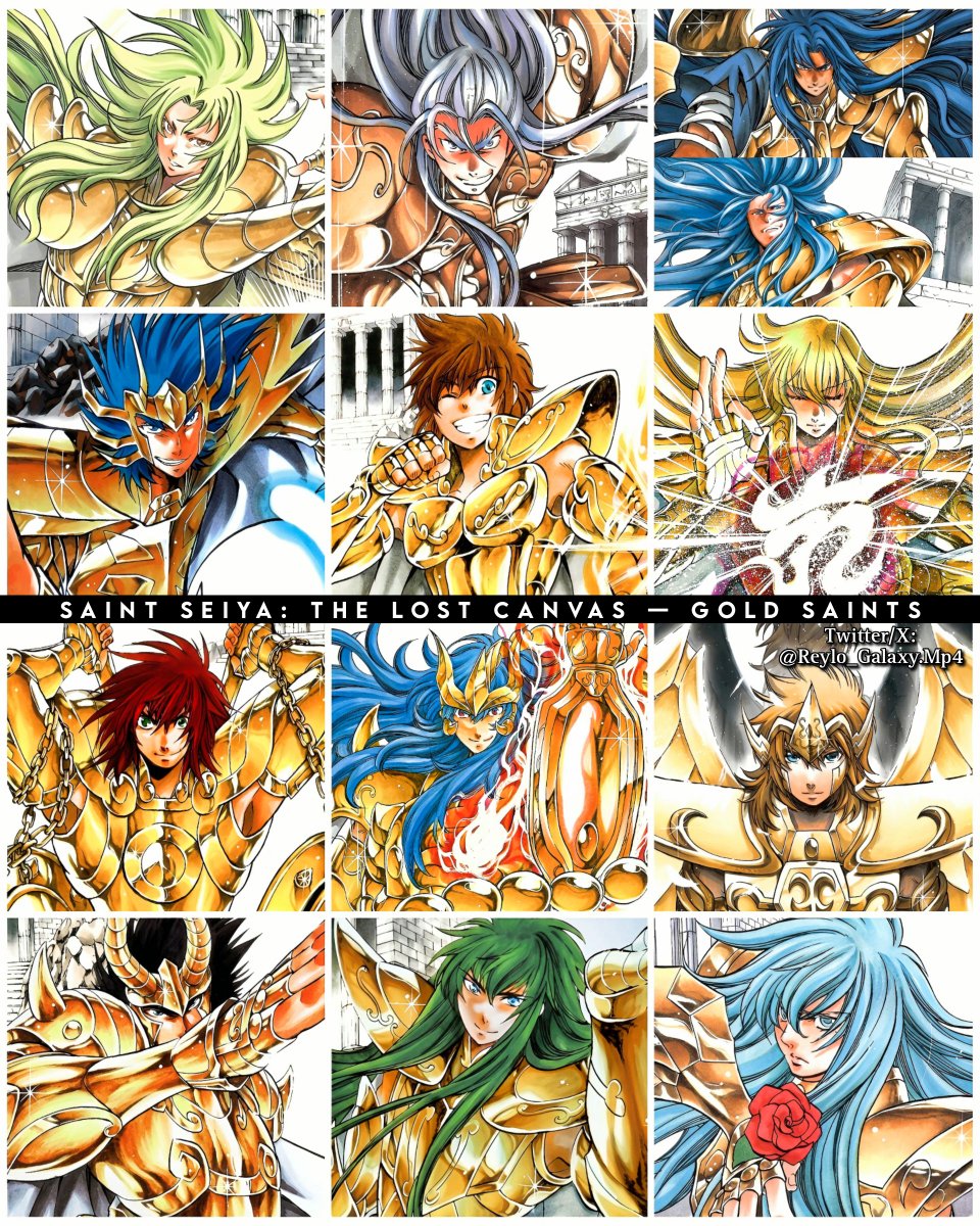 Reylo_GalaxyMp4's tweet photo. (Edit) from Saint Seiya: The Lost Canvas "Manga"—
Let's appreciate these characters who belongs to the most powerful elite of Athena's army—The 12 Gold Saints, Gaiden version.

(♈♉♊♋♌♍♎♏♐♑♒♓)

#聖闘士星矢 #SaintSeiya #LostCanvas https://t.co/UoT08DPpHe