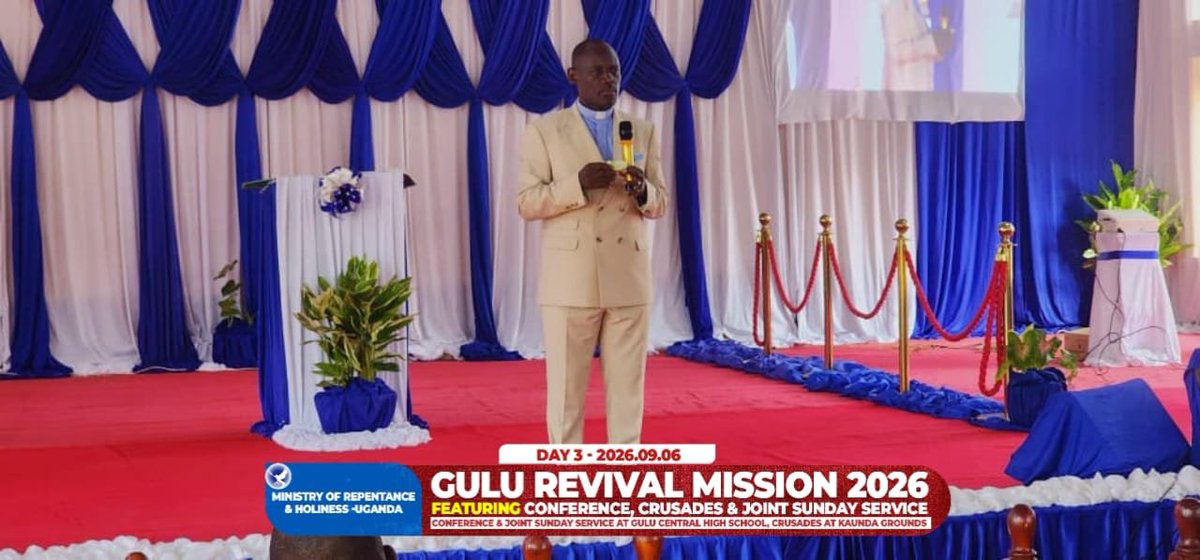Repent_Uganda's tweet photo. Let no one tell you that holiness is outdated. God has never changed His call for His people to be set apart for Him. #GuluHearTheCall https://t.co/8DNCvD1H80