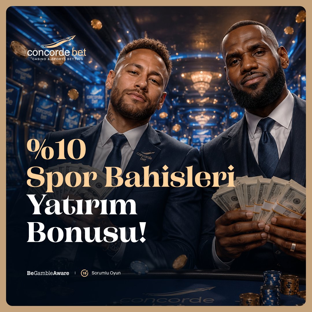concordesosyal's tweet photo. ⚽%10 SPOR YATIRIM BONUSU!⚽

Concordebet’te spor bahisleri şimdi daha avantajlı!
Her yatırımında %10 Spor Yatırım Bonusu anında hesabına eklensin.

Daha yüksek kuponlar, daha fazla kazanç şansı ve tüm liglerde ekstra bakiye!

Giriş için tıklayınız: https://t.co/kFAu7YINwv https://t.co/adzRkm697o