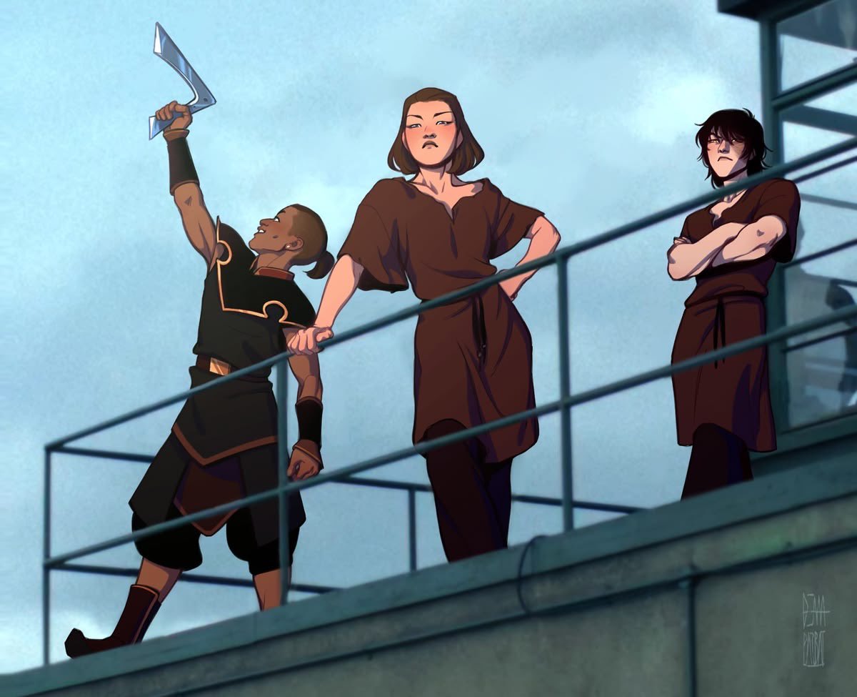 peakmann1e's tweet photo. Boiling Rock made me realize how much I want a spin-off show with just these 3 going on adventures https://t.co/qpjp7MD84X