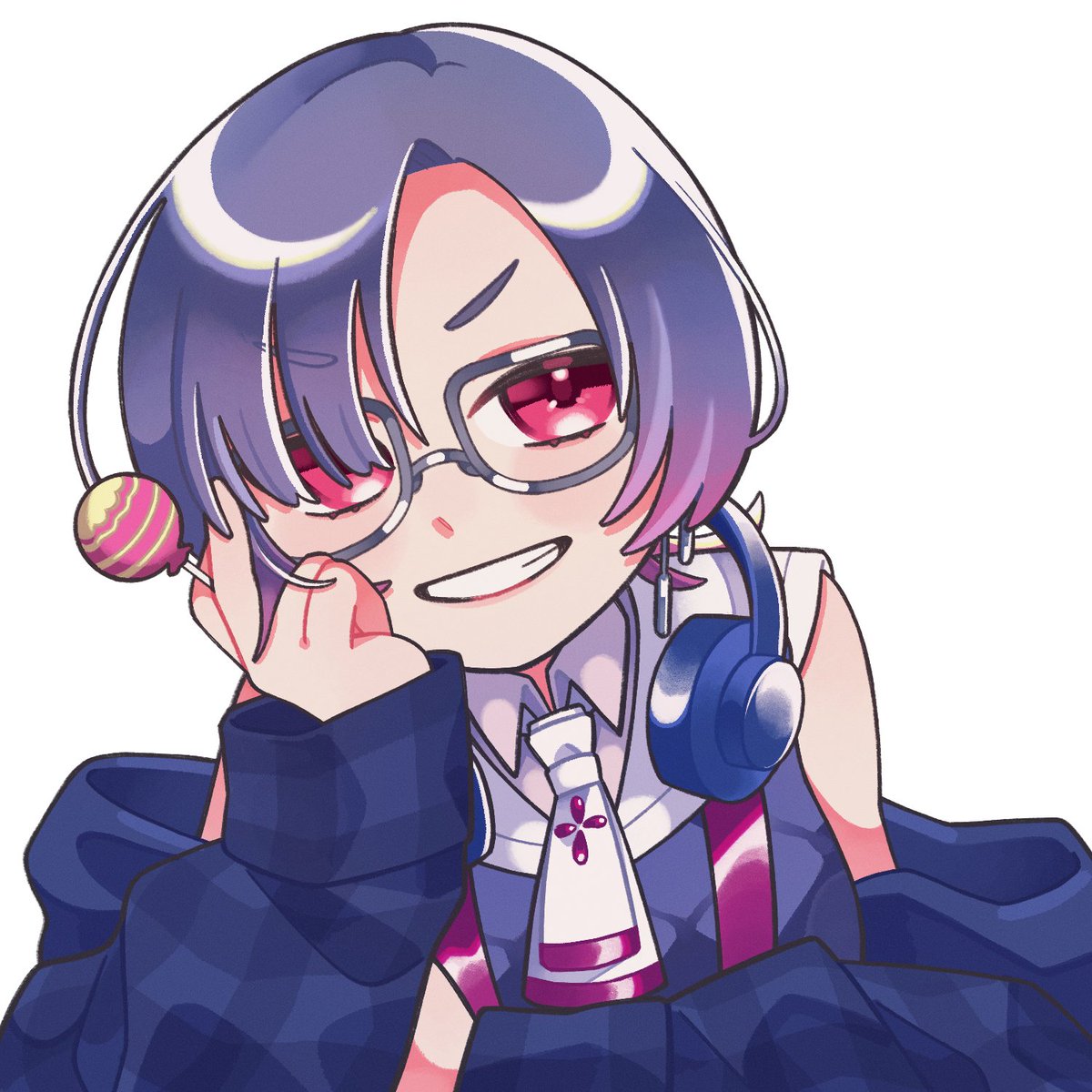 ameya_vtuber's tweet photo. あすて(@asute_W)様にイラスト制作頂きましたー✌️
可愛い！神！色々動画に使っていこうと思います🍭🤞
制作頂き誠にありがとうございました！ https://t.co/cmDZx2cFSX