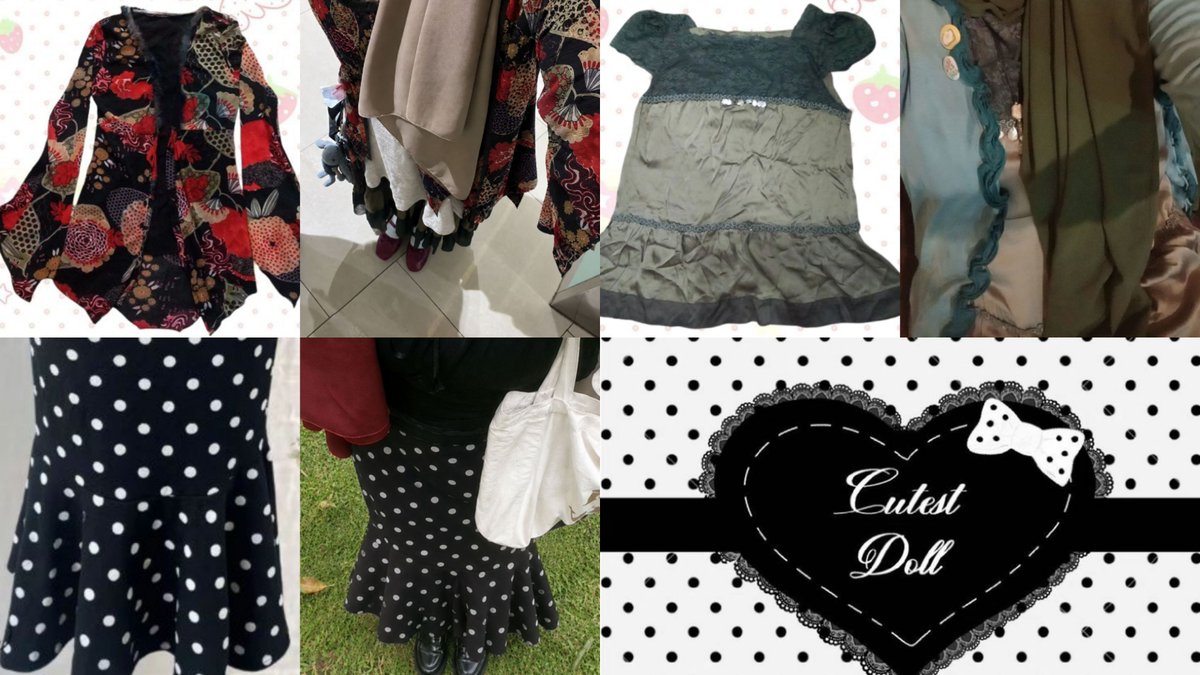 UNDIP_FESS's tweet photo. dips! wts top, outer dan rok lucu lucu inii (detailnya cakep cakep bgt asliii :3)

1. blouse floral biru 
2. kemeja fitted pinj 
3. kemeja coklat 
4. bohemian outer
5. cottage grewn top 
6. rok polka 

disc 5k only for todayyy~ https://t.co/ILP9MR98ty