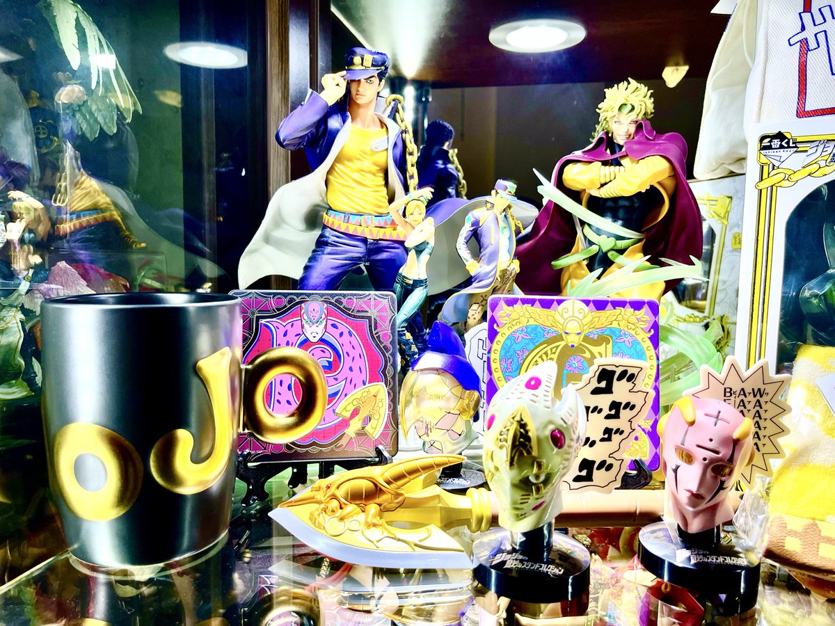 carloslin35's tweet photo. 從不滅鑽石入坑，到目前擁有的JOJO收藏！

#JOJO
#ジョジョの奇妙な冒険
#ダイヤモンドは砕けない https://t.co/7IPdwwiTX0