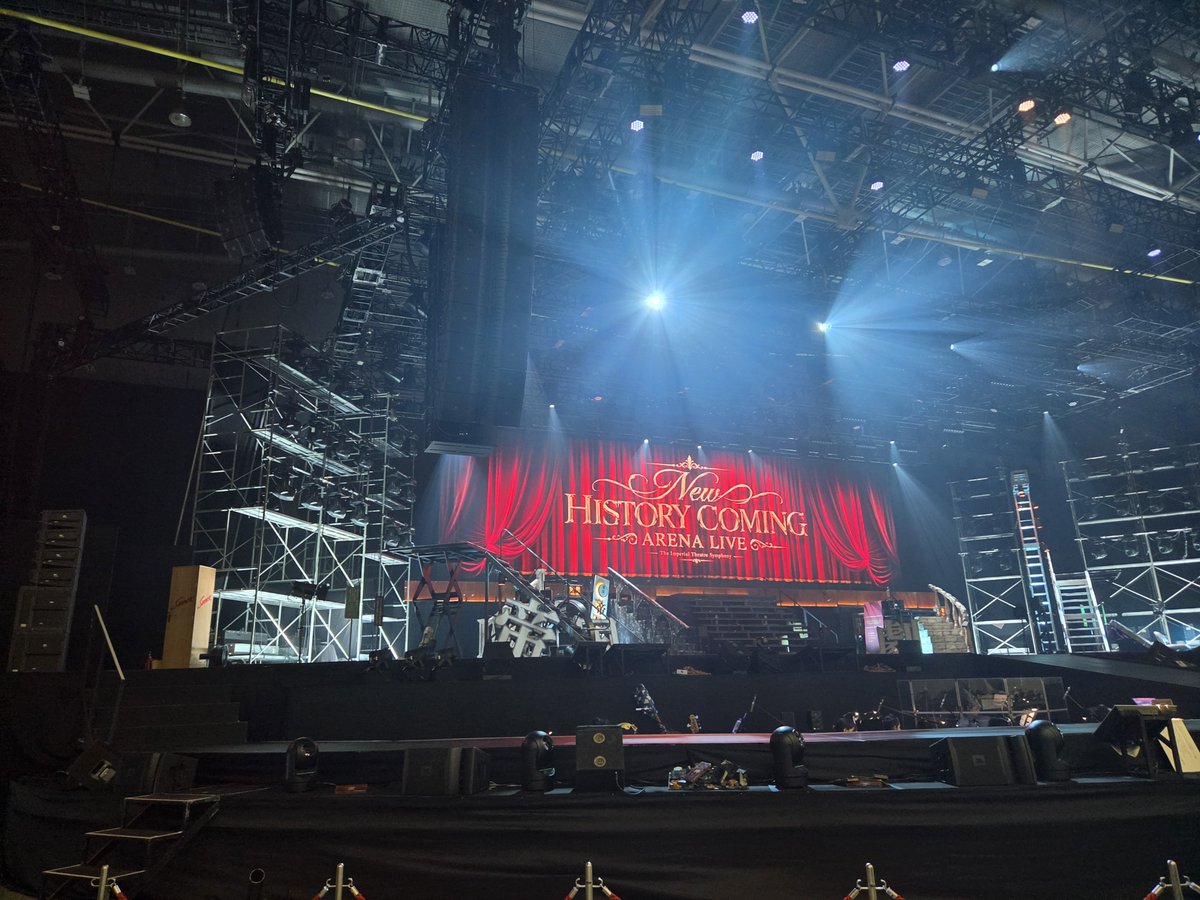 sakrakko's tweet photo. 2日間めちゃくちゃ楽しかったー！最後光夫さんもトロッコ乗って楽しそうだったな😆光一マリウス&amp;ルキーニも芳雄コウイチも貴重なんだろうな！！なかなか聴く機会がない曲も聴けて新鮮でよかった☺️
#帝コン https://t.co/fOQaYutkCq