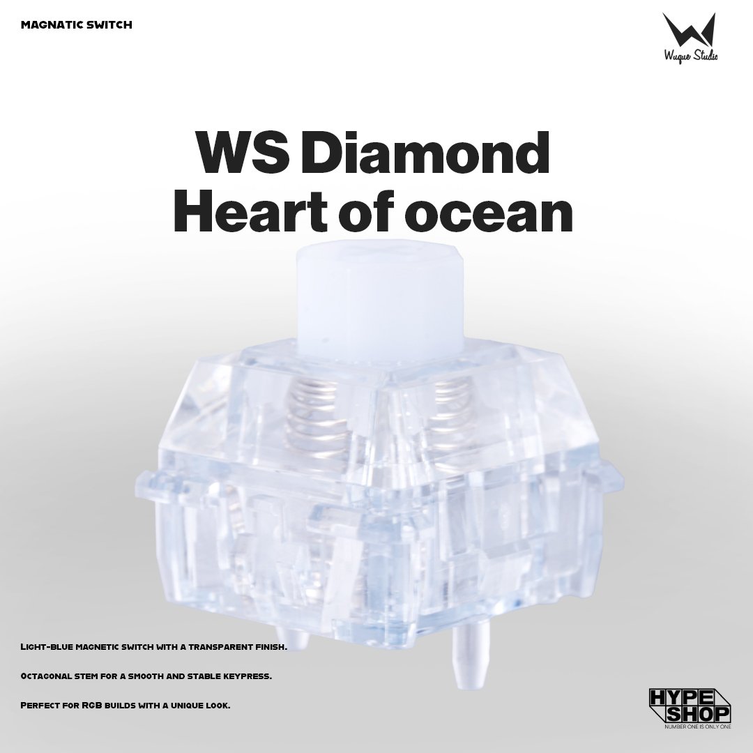 キーボード WUQUE STUDIO WS Diamond Heart of ocean HYPESHOP on X: 