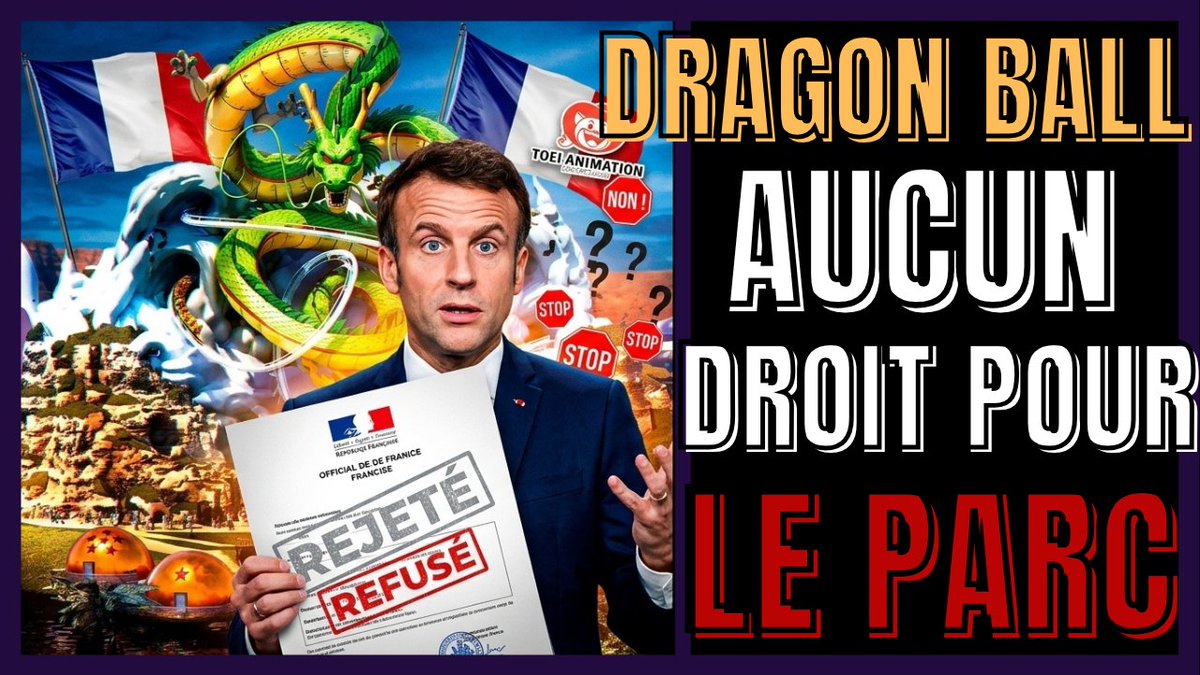 GoldoClak's tweet photo. PARC DRAGON BALL EN FRANCE : L'ÉLYSÉE ANNONCE UN PROJET MAJUSCULE... TOEI S'Y OPPOSE DIRECTEMENT !
✨https://t.co/rETlnHtfeK✨
#Parc #DragonBall #Macron #Prince #ArabieSaoudite #France #Iledefrance #Toei #AkiraToriyama #Japon https://t.co/isGPJUlOLL